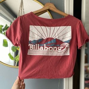 Billabong cropped tee